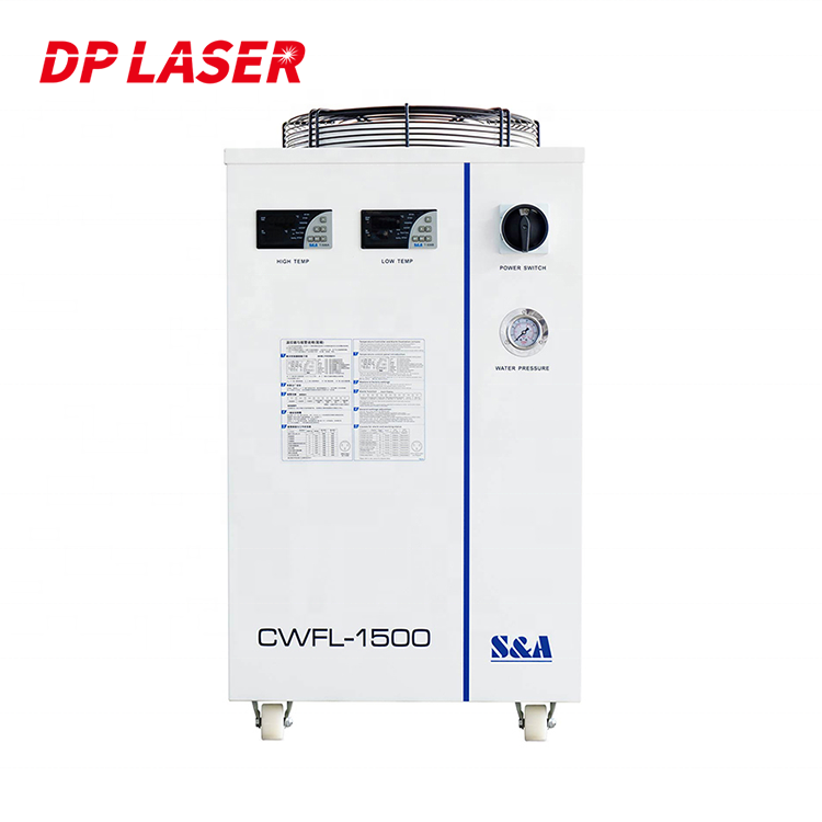 Laser Industrial Chiller - เครื่องทำความเย็นน้ำอุตสาหกรรม S&A CWFL-1500 1500W 1.5KW สำหรับเครื่องตัดไฟเบอร์เลเซอร์โลหะ