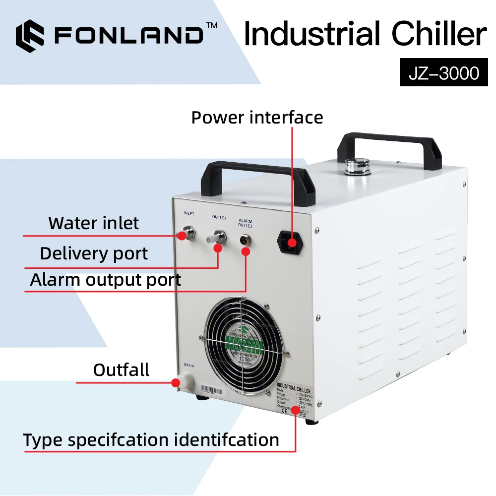 เครื่องทำความเย็นน้ำอุตสาหกรรม - Laser Industrial Chiller บทวิจารณ์และราคา