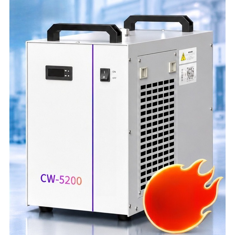 เครื่องทำความเย็นอุตสาหกรรม CW - Laser Industrial Chiller บทวิจารณ์และราคา