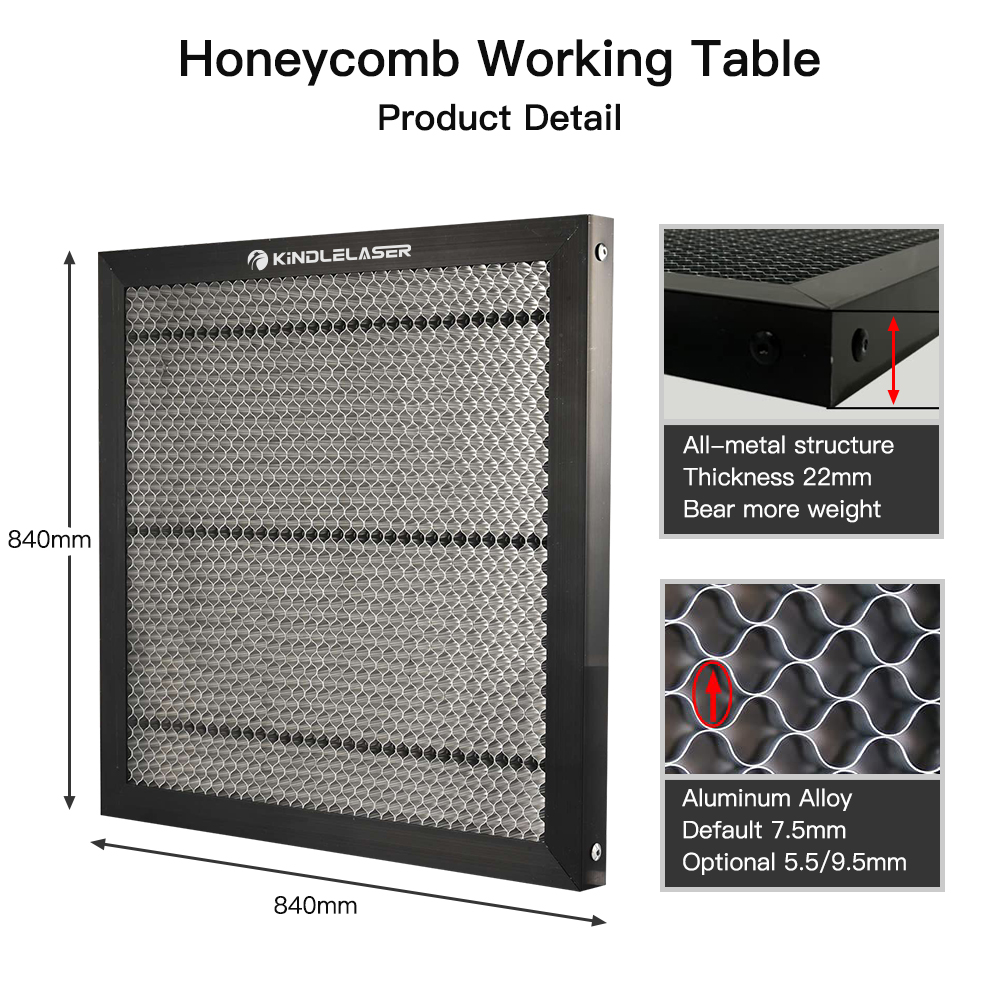 Mesin grafir Laser โต๊ะเครื่อง - Honeycomb Laser Bed บทวิจารณ์และราคา